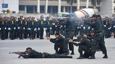 Tâm Tình Người Lính, Quả Phụ Tướng, Khuê Mộc Lan ( Remix) Phiên Bản Cảnh Sát Cơ Động Diễn Tập