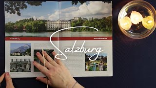 ASMR The City of Salzburg (soft spoken, map tracing, paper sounds) screenshot 2