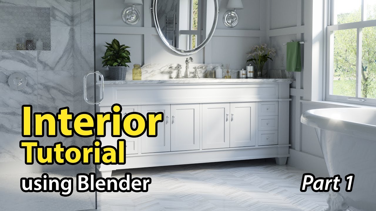 Blender Tutorial Architectural Interior Part 1 Of 2 YouTube