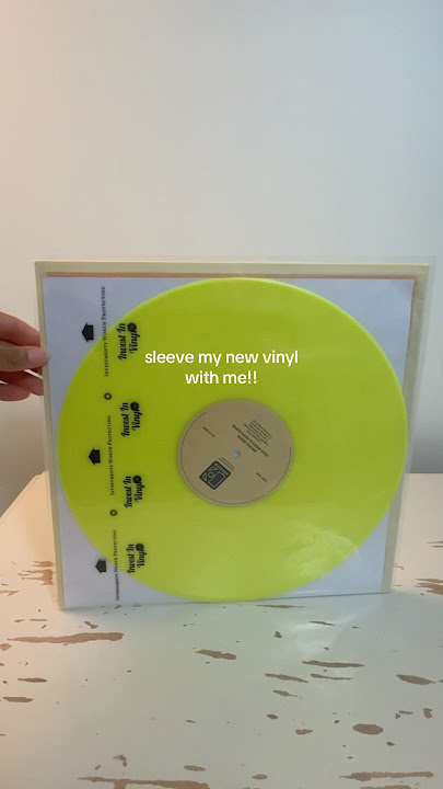 how to sleeve your vinyl records #vinylrecords l