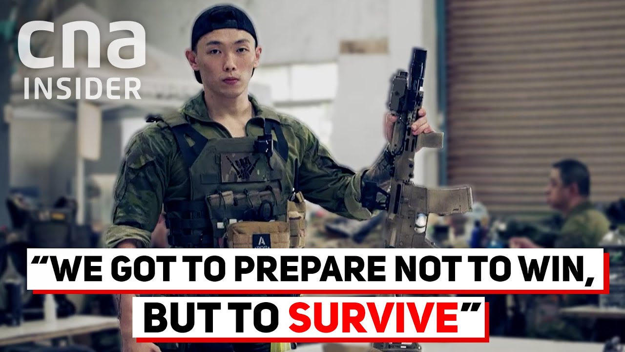 Why More Taiwanese Are Signing Up For Private Military Training - YouTube