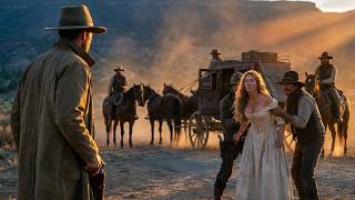 Outlaws Dragged the Bride From the Stagecoach at Dusk, Unaware the Silent Passenger Was a Gunslinger