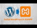 How To Install Wordpress In Xampp To Create A Website Using Xampp And Wordpress