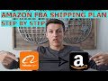 How to Create an Amazon FBA Shipping Plan (Step by Step Tutorial 2020)