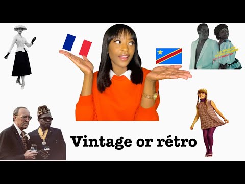 Vidéo: Différence Entre Rétro Et Vintage