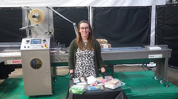 Bosch Pack 102 Stainless Steel Horizontal Wrapper Demonstration