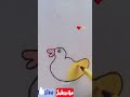 #how to draw a duck🦆@mahak.1212 #art #drawing #easydrawing #dancingduck #cuteduck #yellowduck #art
