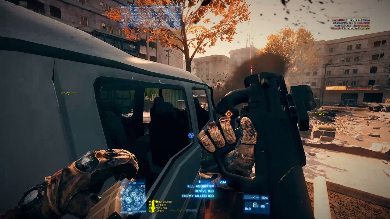 Battlefield 3 Rush Azadi Palace With The Underrated PDW-R Beast Mode ...