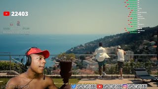 iShowSpeed Sings Central Cee x Dave - Sprinter (mumbling) gets *HYPE*