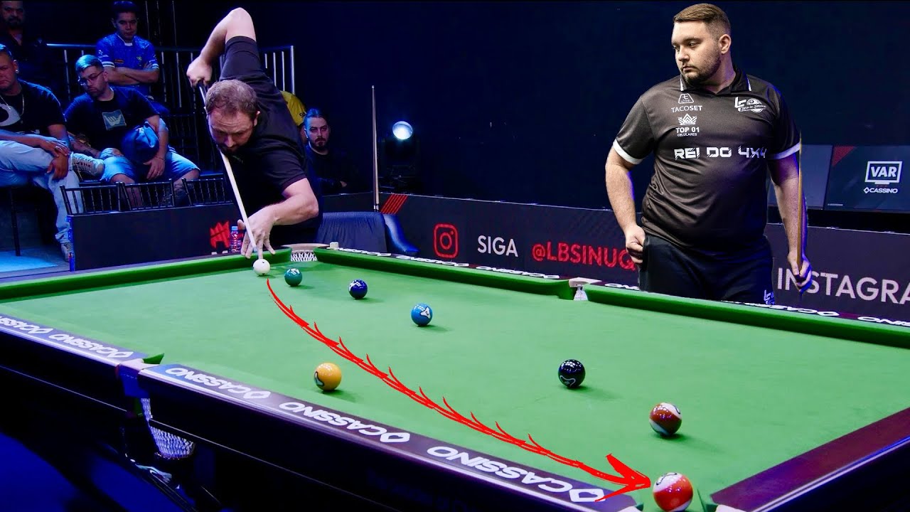 Fabinho, o Novo Fenômeno da Sinuca, Enfrenta Lourinho de Fortaleza!