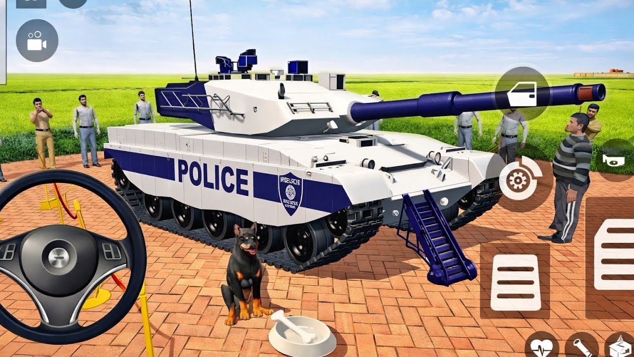 Indian Thift Auto SimulatorIndian Showroom Purchase Modify Police Wala Army Tank& Car Game