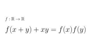 A Quick Functional Equation | India IMO TST 2010