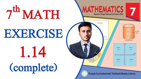 Class 7 Math Exercise 1.14 | Class 7 Maths chapter 1 Exercise 1.14 | 1.14 Class 7