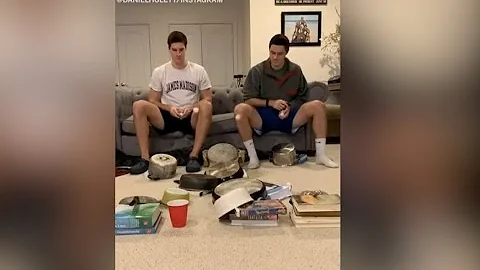 Daniel, David Hulett create viral trick shots