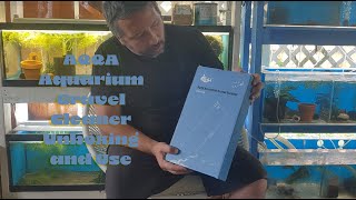 AQQA Aquarium Gravel Cleaner Unboxing and Use