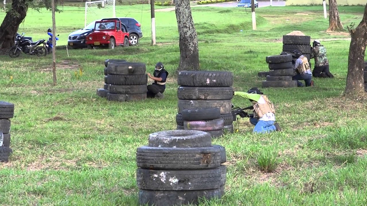 Yopal Paintball Club 21sep2012 YouTube