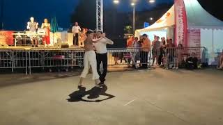 Démos de danses swing - Professeurs et élèves - Asso TAP SWING Bordeaux - Le 15/07/2022 à DSLQ