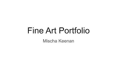 NCAD Portfolio Submission 2025