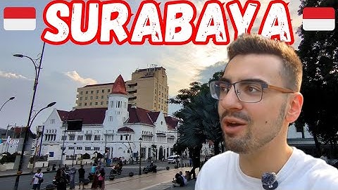 FIRST IMPRESSIONS OF SURABAYA (Second Largest City in Indonesia) 🇮🇩