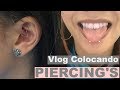 Piercing no Daith e Surface na Ponta da Lingua 😱