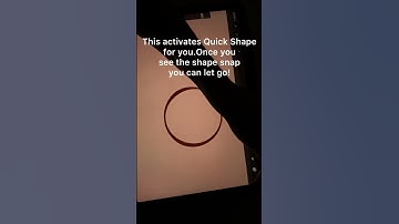 Easiest way to draw a perfect circle in #procreate #tutorial #howtodraw #drawingtutorial #artvideo
