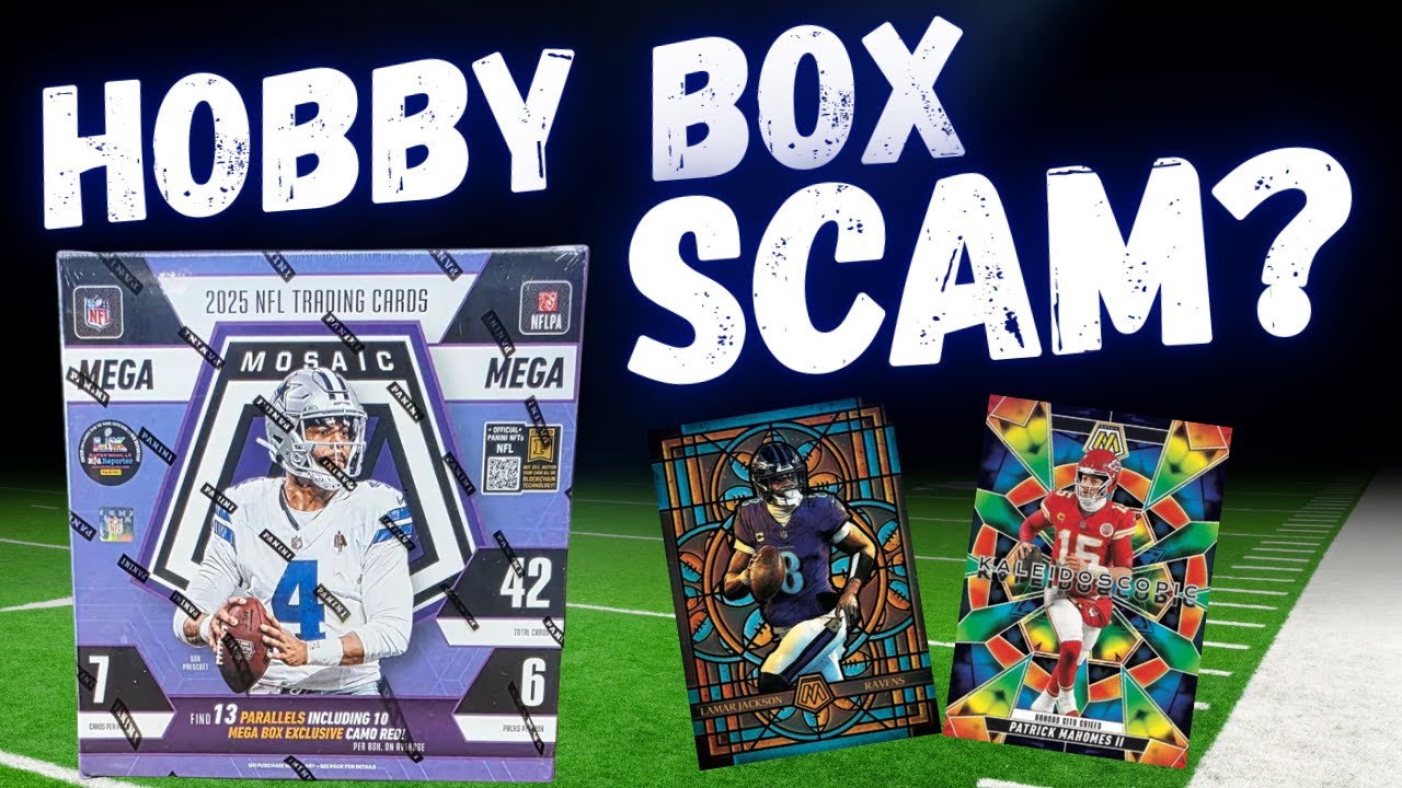 2025 Panini Mosaic Football Hobby Mega Box Product Review & ROI Tracking