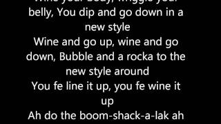 Boom Shack-A-Lak with lyrics chords