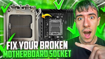 Fix Bent CPU Socket Pins (AM5 & Intel) — No Microscope Needed