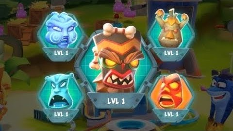 Crash Bandicoot: On the Run - The Elementals and Uka Uka Boss Fights