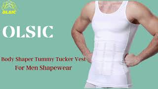Vest Undershirt Slimming Tummy Tucker Lift Body Shaper for Men, Tummy Control Vest