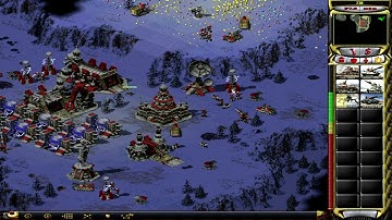 C&C Red Alert 2 Soviet Campaign Mission 7 - Chrono Defense [HD]