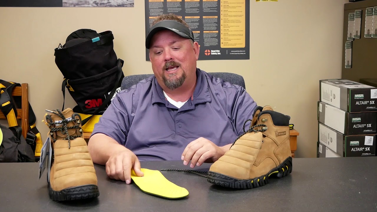 Product Spotlight: Michelin XPX761 Sledge MetGuard Work Boots - YouTube