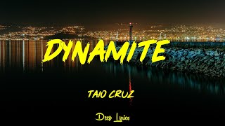 Top Music 2021 | Taio Cruz - Dynamite (Lyrics) 
