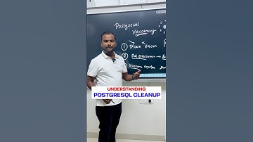 PostgreSQL Maintenance Explained: PLAIN, FULL & ANALYZE Vacuuming | Ankush Sir