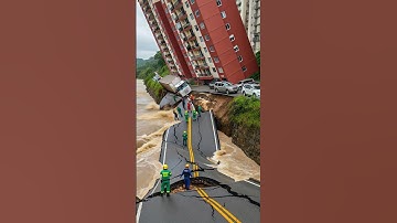 Soil Collapse Destroys Building Instantly