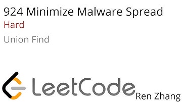 Leetcode 924 Minimize Malware Spread