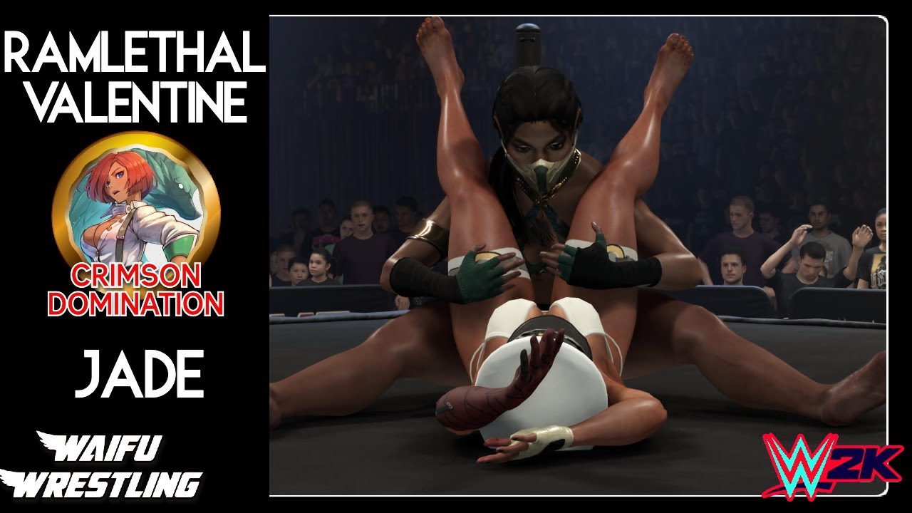 WWE2K25: Ramlethal Valentine vs Jade - Baddies Battle in A Crimson Domination Match