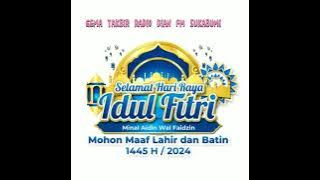 gema takbir radio dian FM sukabumi 2024