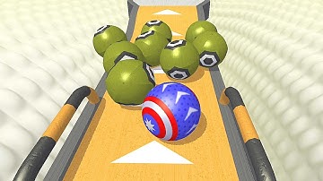 Action Balls 🌈 Landscape Gameplay Android iOS 💥 Nafxitrix Gaming Game 28 Gyrosphere Race