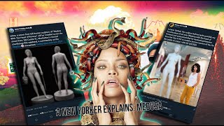 A New Yorker Explains: Medusa Greek mythology │Medusa With The Head of Perseus outside Courthouse