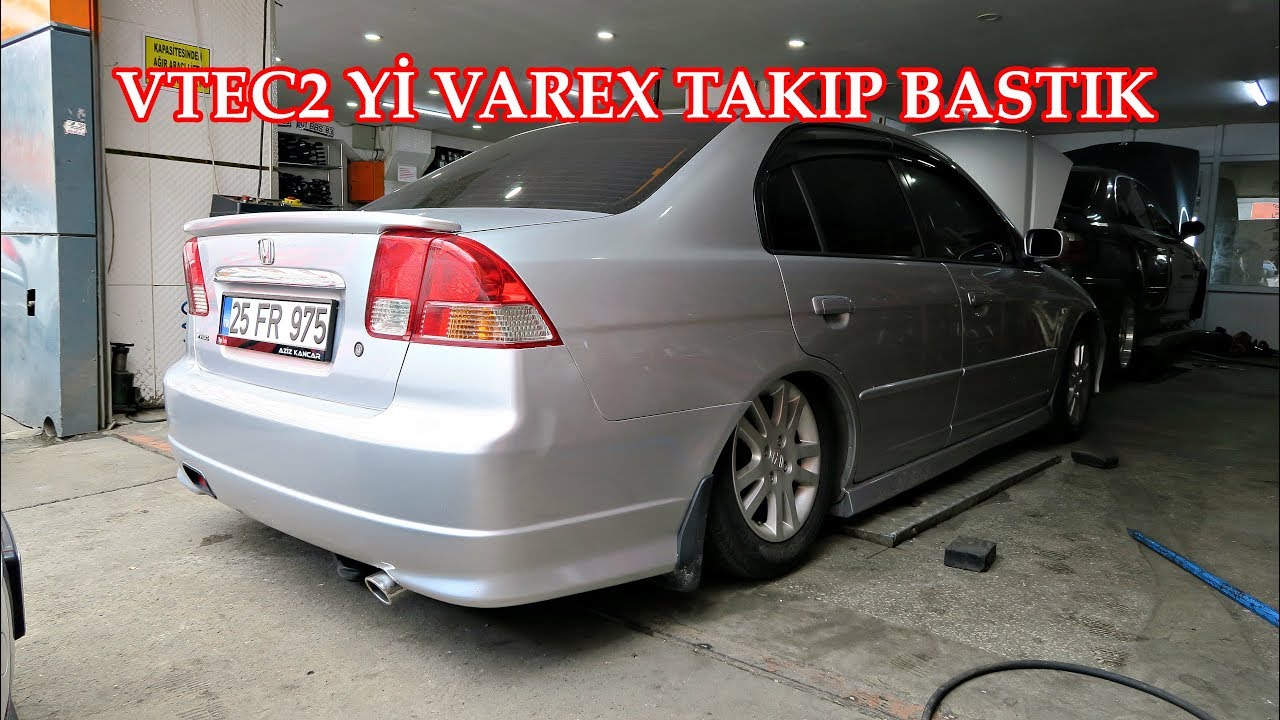Civic Vtec2'yi Soguk Press İle Bastık | Varex Egzoz Taktık | Tost Tuning Ziyareti |