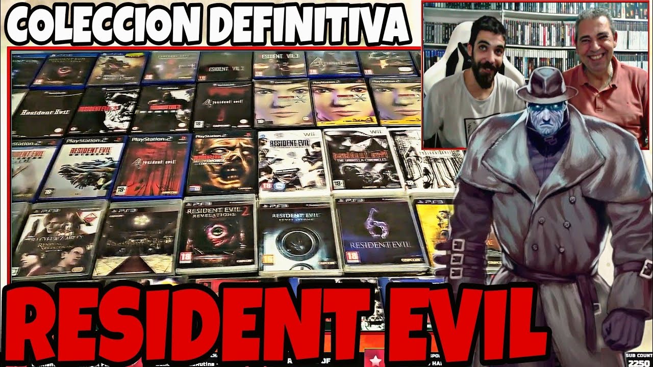Repaso a la coleccion de RESIDENT EVIL definitiva 🧟‍♂️ La saga completa ...