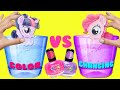 DIY My Little Pony Movie 2017 Color Changing Nail Polish "Twilight Sparkle vs Pinkie Pie" Sea Ponies