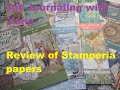 Review of Stamperia scrapbooking papers