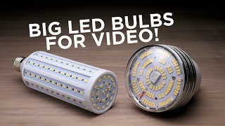 LED Bulbs For Video and Photo Lights!