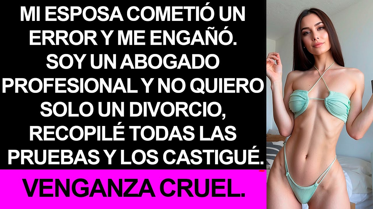 Un abogado siempre tomará venganza. Testimonios de mujeres infieles.