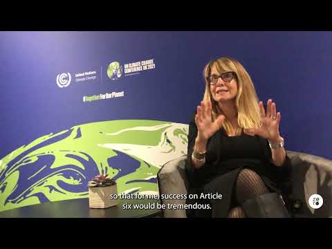 Jennifer Morris - COP26 Talks