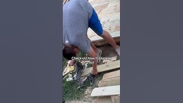 Check out how I did a pool deck out of pallets #fyp #foryou #parati #like #share