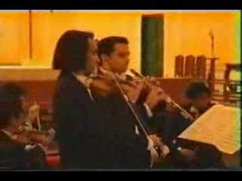 Bach - Carlos Damas Concerto for violin and Oboe 3rdMvt.