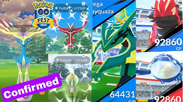 Pokemon Go Go Fest Event 2023 Raids Oficial Details | Mega Rayquaza Confirmed Primals Returns